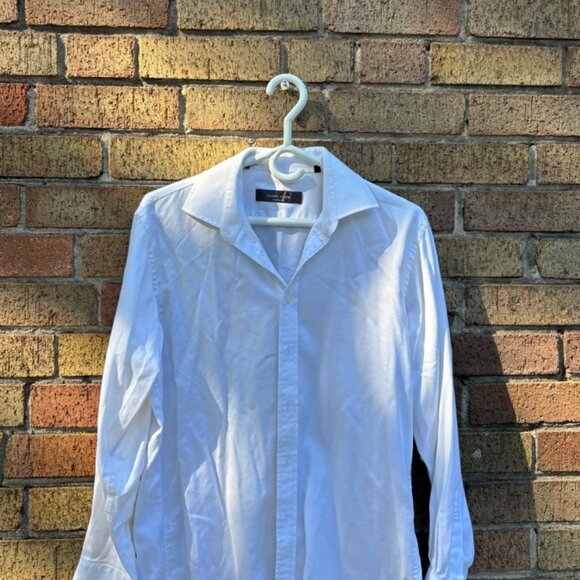 Harry Rosen White Dress Shirt - Picture 2 of 2
